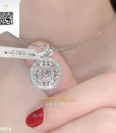 Mặt Dây Kim Cương M1914 Kim Cương Giá Tốt