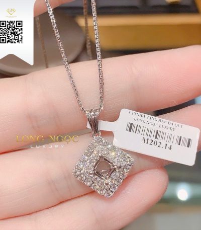 Mặt Dây Kim Cương M20214 Kim Cương Giá Tốt