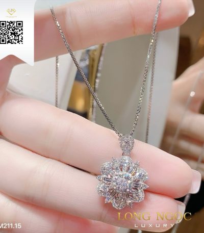 Mặt Dây Kim Cương M21115 Kim Cương Giá Tốt