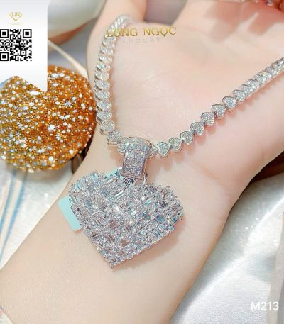 Mặt Dây Kim Cương M213 Kim Cương Giá Tốt