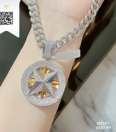 Mặt Dây Kim Cương M2141 Kim Cương Giá Tốt