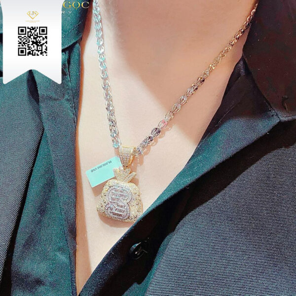 Mặt Dây Kim Cương M24110 Dương Trần Daimond