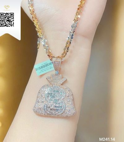 Mặt Dây Kim Cương M24114 Dương Trần Daimond