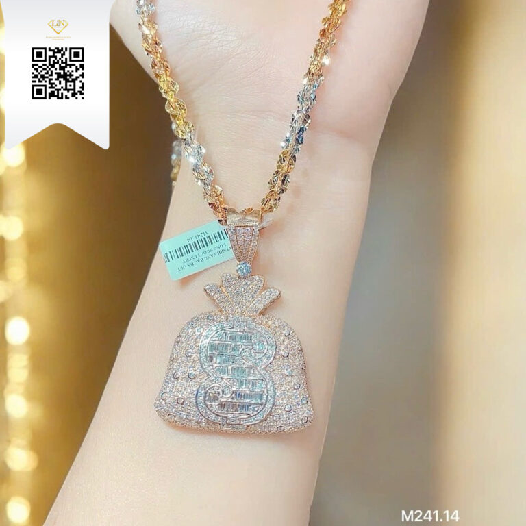 Mặt Dây Kim Cương M24114 Dương Trần Daimond