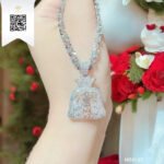 Mặt Dây Kim Cương M24125 Kim Cương Giá Tốt