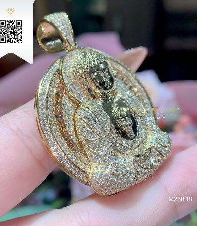 Mặt Dây Kim Cương M25818 Dương Trần Daimond