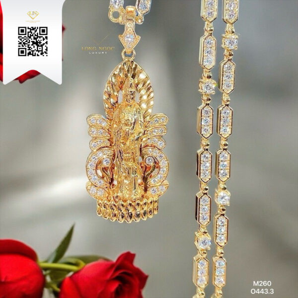 Mặt Dây Kim Cương M260 Dương Trần Daimond