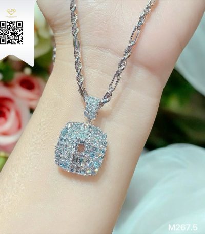 Mặt Dây Kim Cương M2675 Kim Cương Giá Tốt