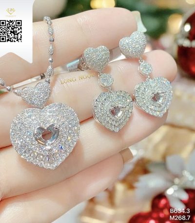 Mặt Dây Kim Cương M2687 Kim Cương Giá Tốt