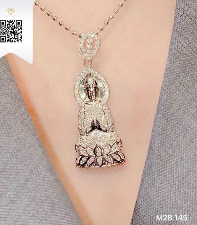 Mặt Dây Kim Cương M28145 Kim Cương Giá Tốt