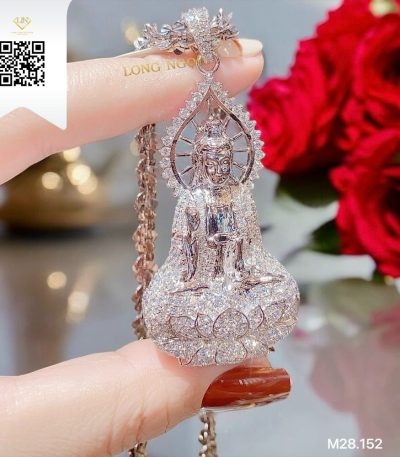 Mặt Dây Kim Cương M28152 Kim Cương Giá Tốt