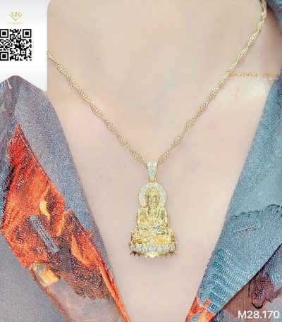 Mặt Dây Kim Cương M28170 Kim Cương Giá Tốt