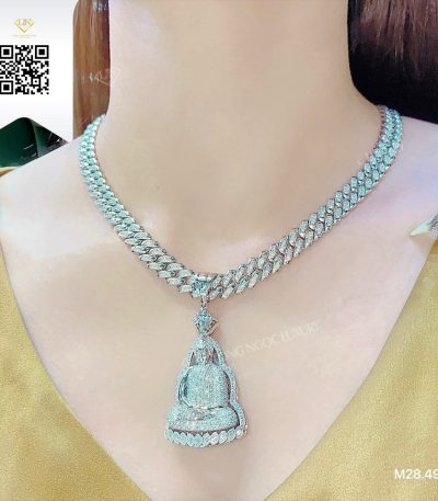 Mặt Dây Kim Cương M2849 Kim Cương Giá Tốt