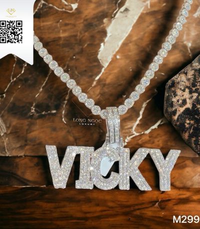 Mặt Dây Kim Cương M299 Kim Cương Giá Tốt