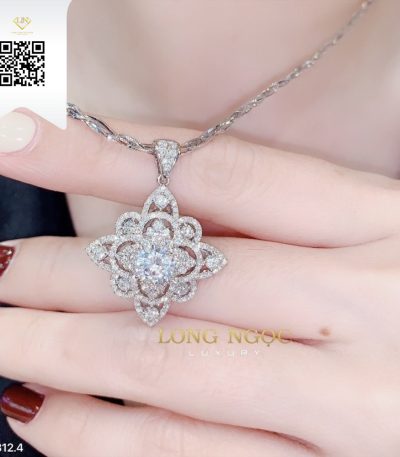 Mặt Dây Kim Cương M3124 Kim Cương Giá Tốt