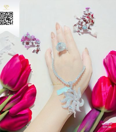 Mặt Dây Kim Cương M33817 Kim Cương Giá Tốt