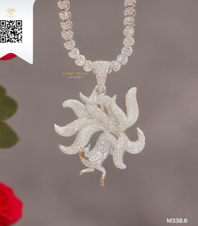 Mặt Dây Kim Cương M3386 Kim Cương Giá Tốt