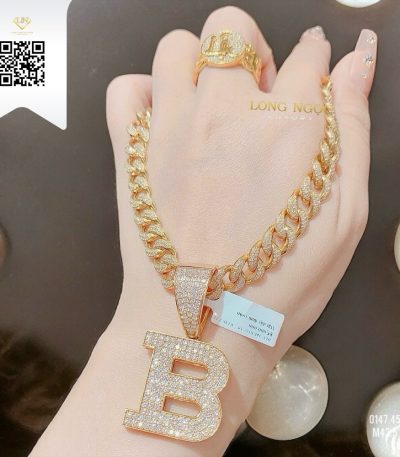 Mặt Dây Kim Cương M425 Kim Cương Giá Tốt