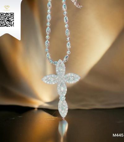 Mặt Dây Kim Cương M445 Kim Cương Giá Tốt