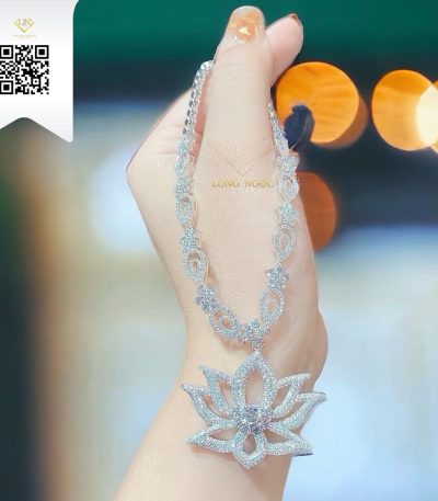 Mặt Dây Kim Cương M47017 Kim Cương Giá Tốt