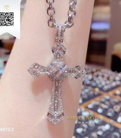 Mặt Dây Kim Cương M4732 Kim Cương Giá Tốt