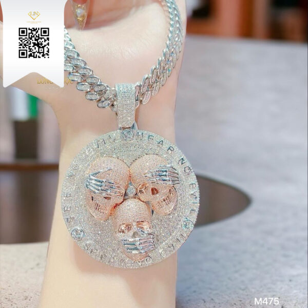 Mặt Dây Kim Cương M475 Dương Trần Daimond