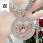 Mặt Dây Kim Cương M475 Kim Cương Giá Tốt