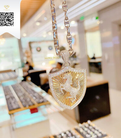 Mặt Dây Kim Cương M4912 Kim Cương Giá Tốt