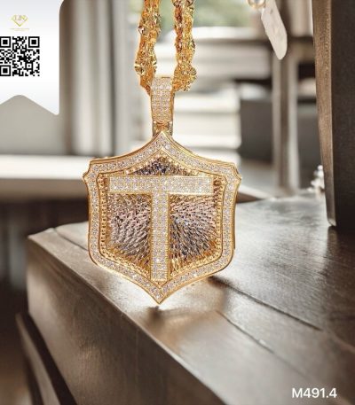 Mặt Dây Kim Cương M4914 Kim Cương Giá Tốt