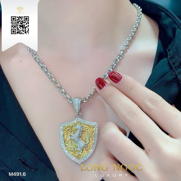 Mặt Dây Kim Cương M4916 Dương Trần Daimond