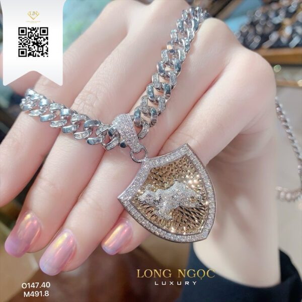 Mặt Dây Kim Cương M4918 Dương Trần Daimond