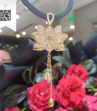 Mặt Dây Kim Cương M49333 Kim Cương Giá Tốt