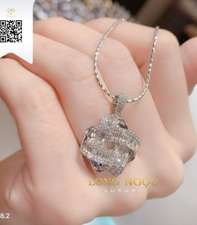 Mặt Dây Kim Cương M5182 Kim Cương Giá Tốt