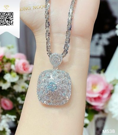Mặt Dây Kim Cương M538 Kim Cương Giá Tốt