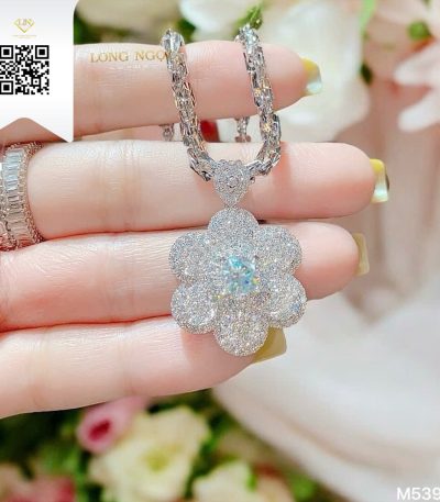 Mặt Dây Kim Cương M539 Kim Cương Giá Tốt