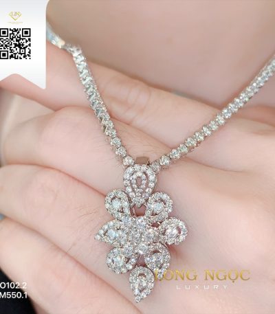 Mặt Dây Kim Cương M5501 Kim Cương Giá Tốt