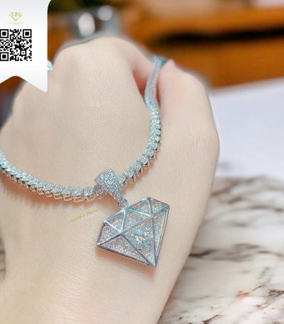 Mặt Dây Kim Cương M6984 Kim Cương Giá Tốt