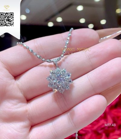 Mặt Dây Kim Cương M7743 Kim Cương Giá Tốt