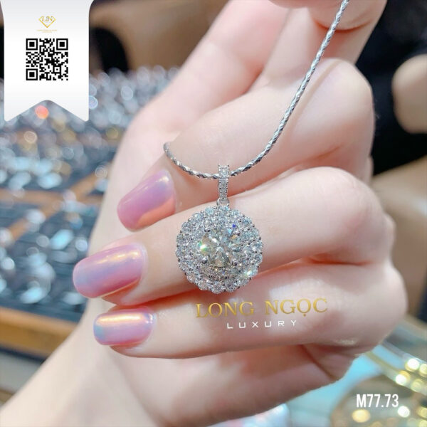 Mặt Dây Kim Cương M7773 Dương Trần Daimond