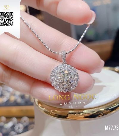 Mặt Dây Kim Cương M7773 Kim Cương Giá Tốt