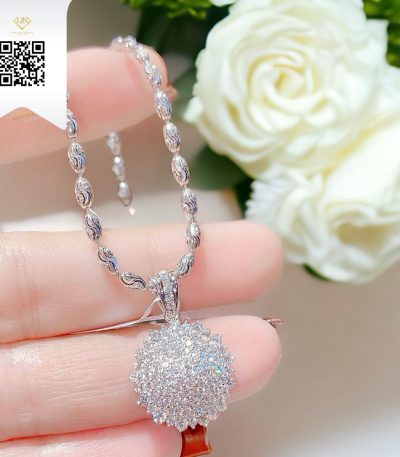 Mặt Dây Kim Cương M802 Kim Cương Giá Tốt