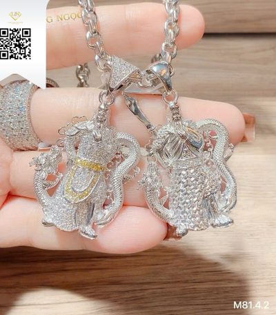 Mặt Dây Kim Cương M814 Kim Cương Giá Tốt