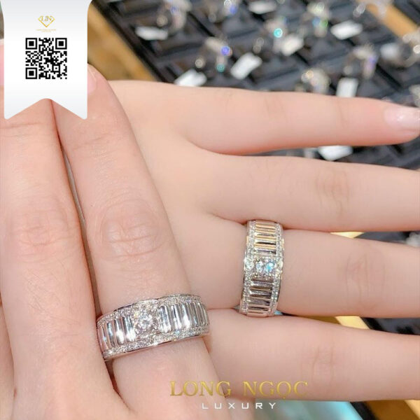 Nhẫn Cặp Kim Cương N1038 Dương Trần Daimond