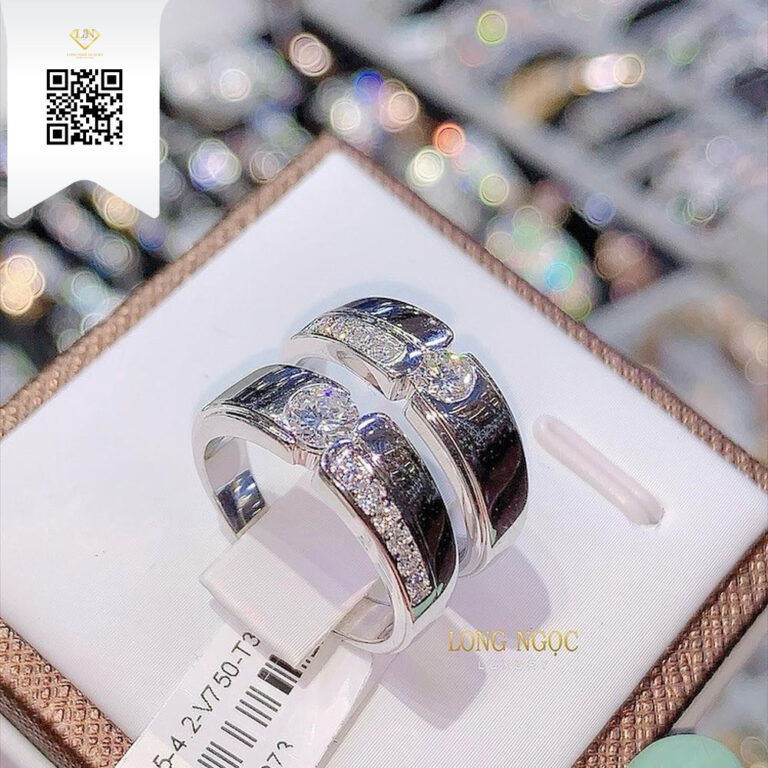Nhẫn Cặp Kim Cương N1373 Dương Trần Daimond