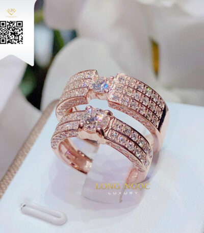 Nhẫn Cặp Kim Cương N191 Dương Trần Daimond