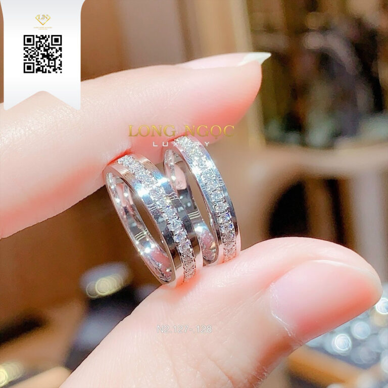 Nhẫn Cặp Kim Cương N2127 Dương Trần Daimond
