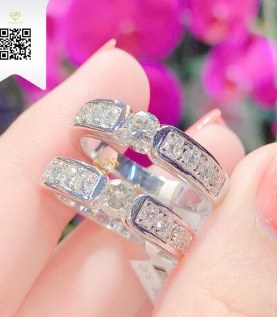 Nhẫn Cặp Kim Cương N281 Dương Trần Daimond