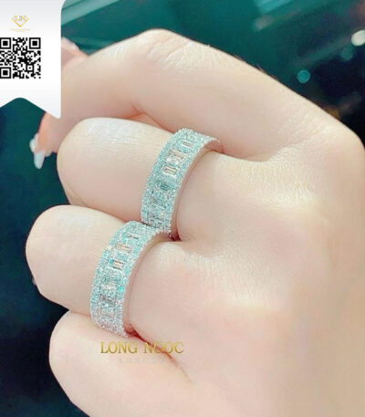 Nhẫn Cặp Kim Cương N560 Kim Cương Giá Tốt