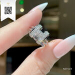 Nhẫn Chữ H Kim Cương N27423 Long Ngọc luxury
