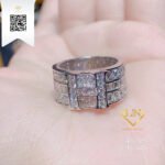 Nhẫn Chữ H Kim Cương N460525 Kim Cương Giá Tốt